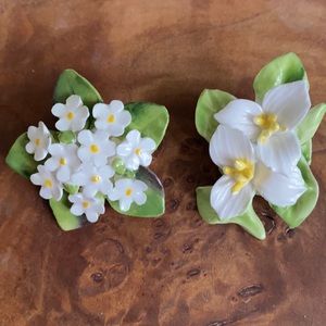 flower brooches